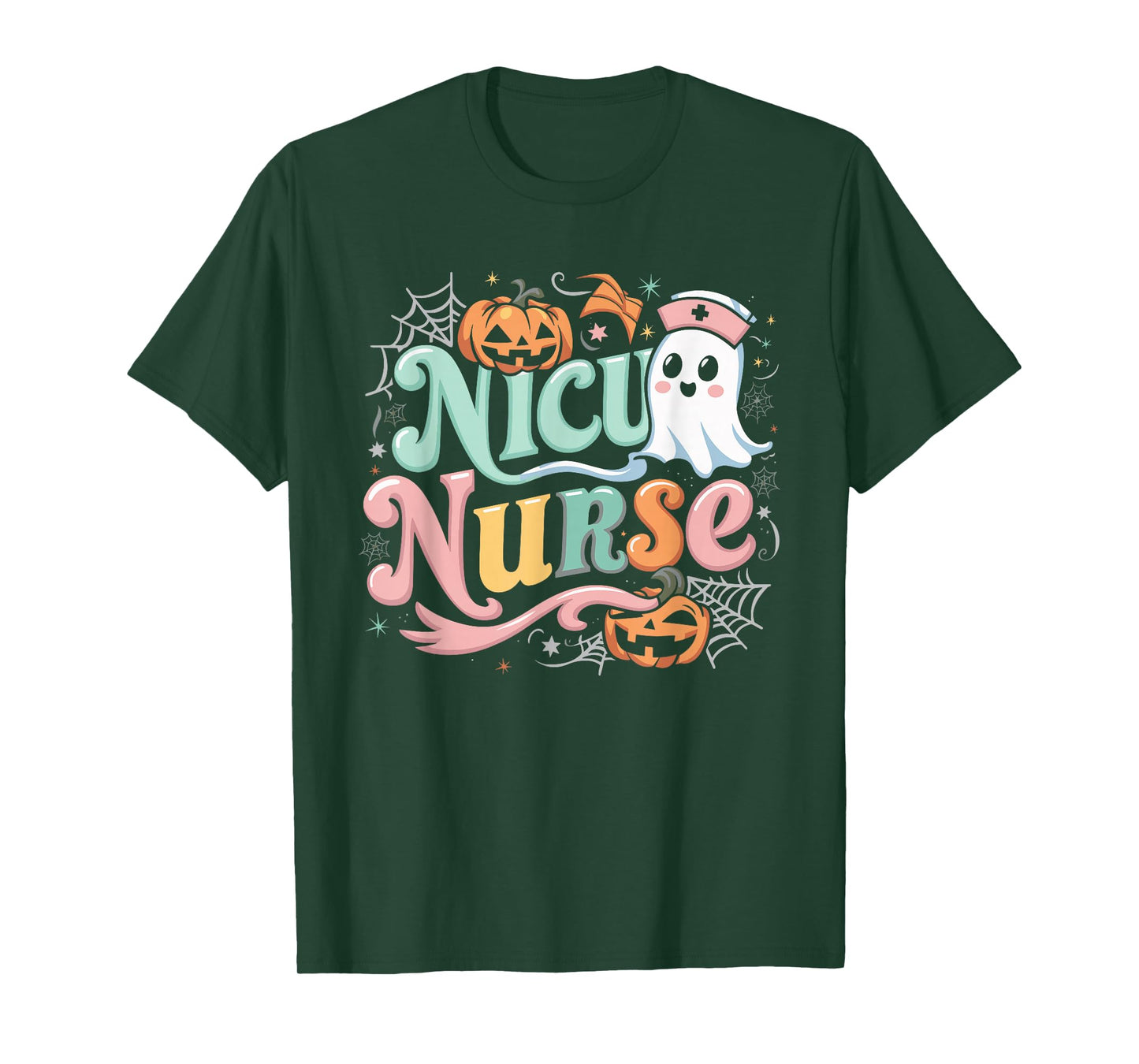 NICU Nurse Infant Care Halloween Costume T-Shirt
