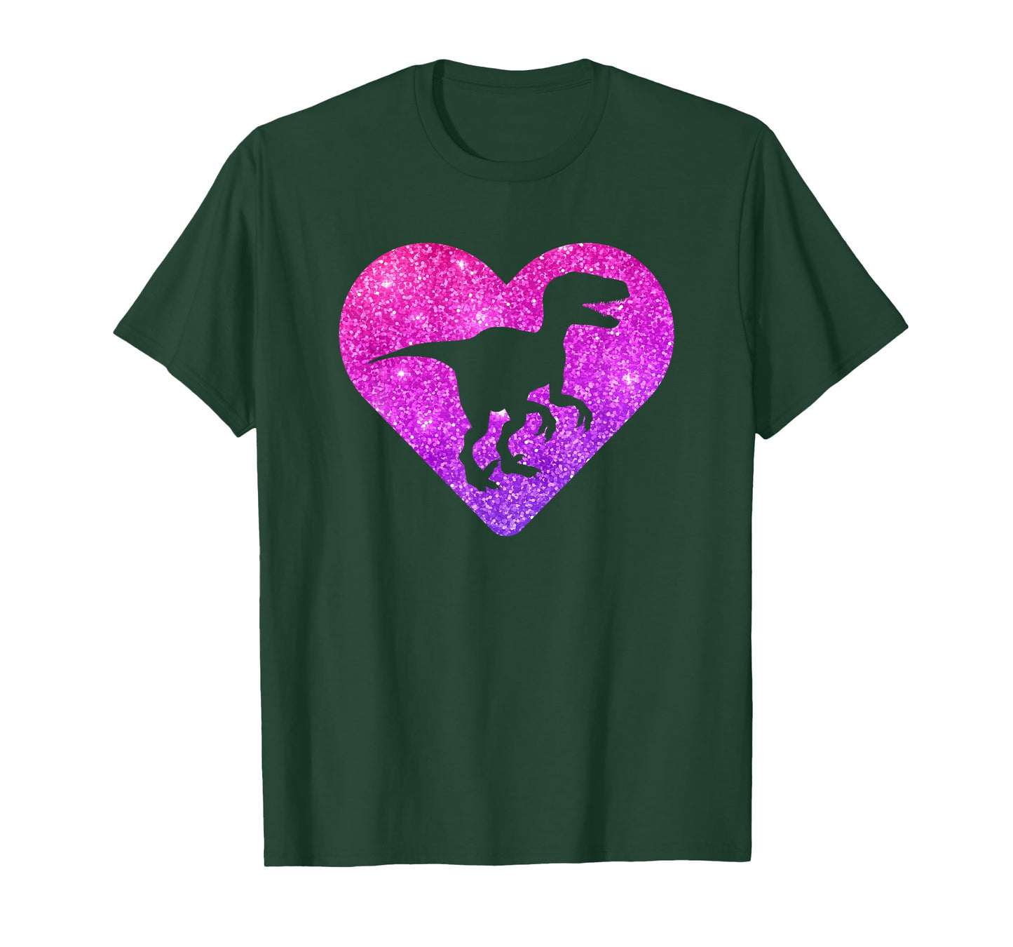 Cute Velociraptor Dinosaur Gift For Girls Teens And Women T-Shirt