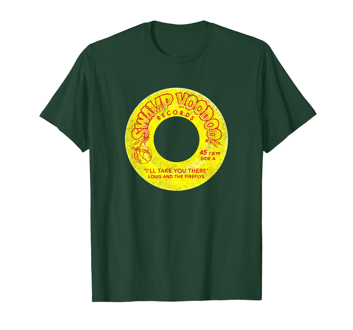 Disney Princess And The Frog Louis Swamp Voodoo Records T-Shirt