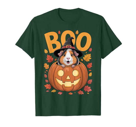 Guinea Pig Costume on Pumpkin Halloween Guinea Pig T-Shirt