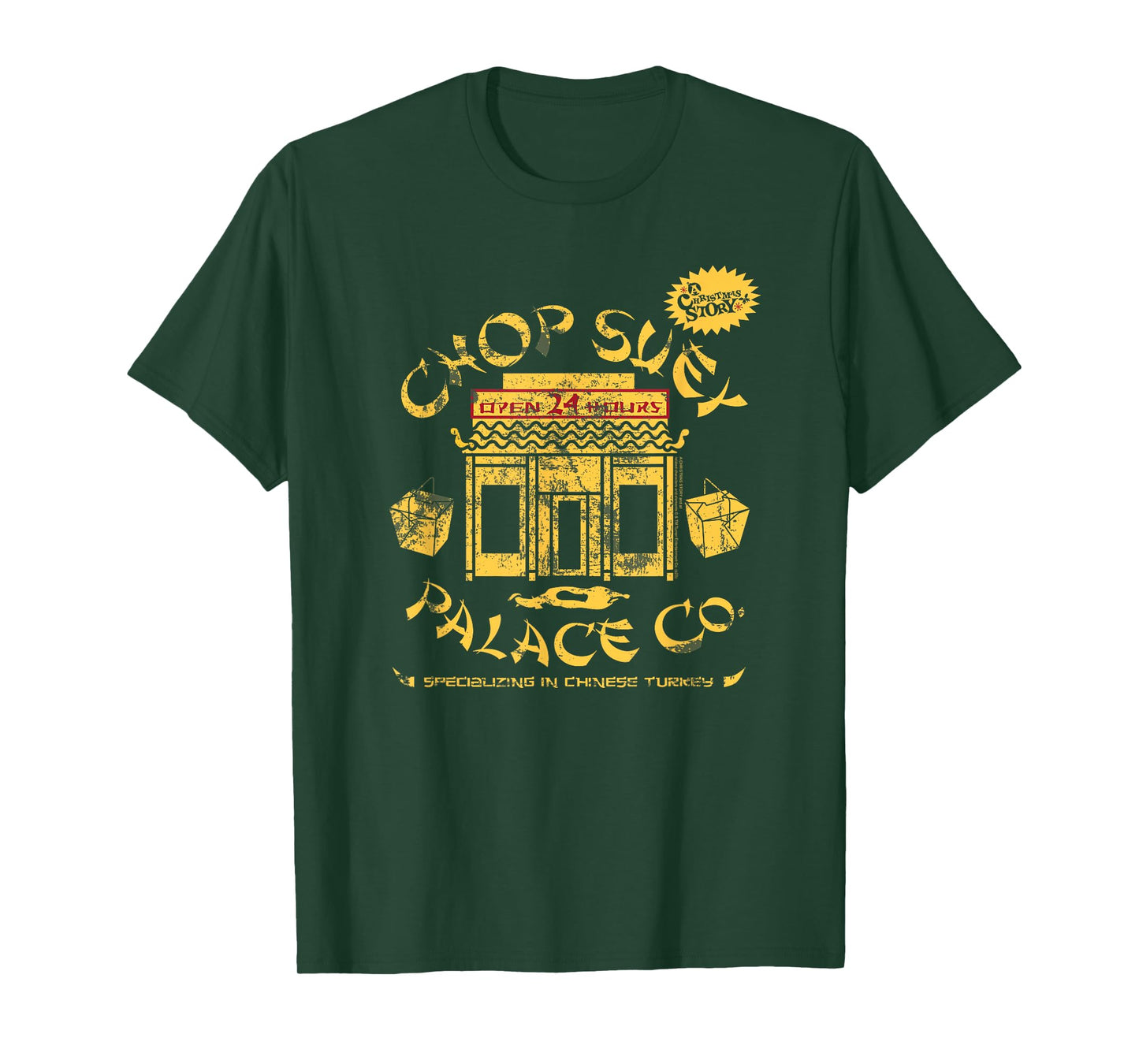 A Christmas Story Chop Suey Palace Restaurant Holiday Movie T-Shirt