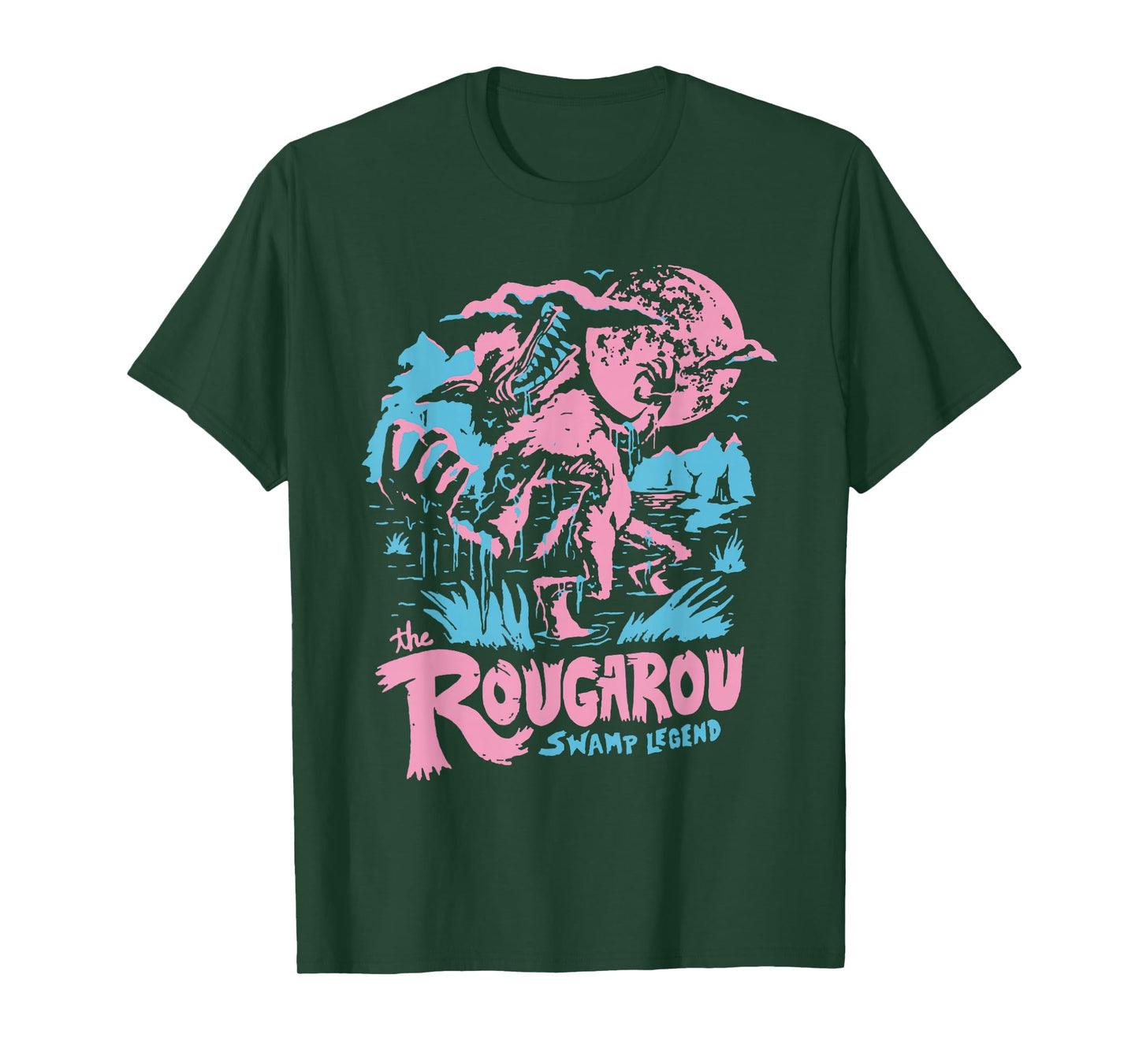Rougarou Swamp Monster Loop Garu T-Shirt
