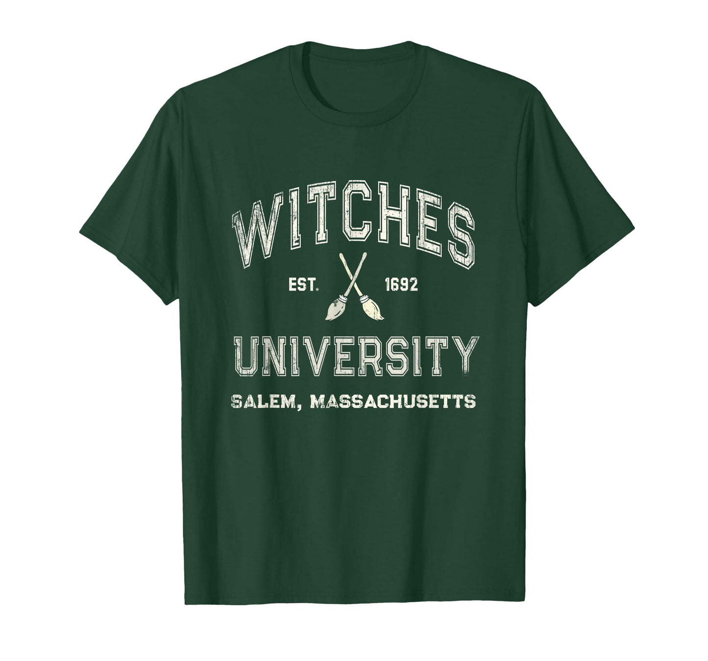 Funny WITCHES UNIVERSITY Salem Witchy School Wiccan College T-Shirt