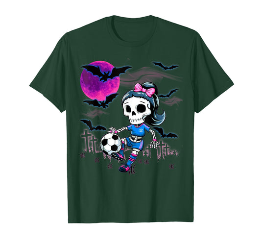 Halloween Soccer Ghouls Trick or Treat at the Soccer Field T-Shirt