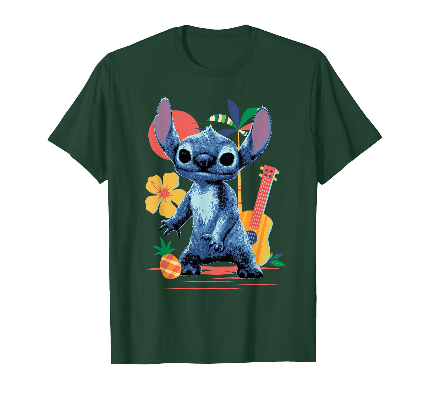 Disney Lilo & Stitch Live-Action Movie Musical Beach Fun T-Shirt