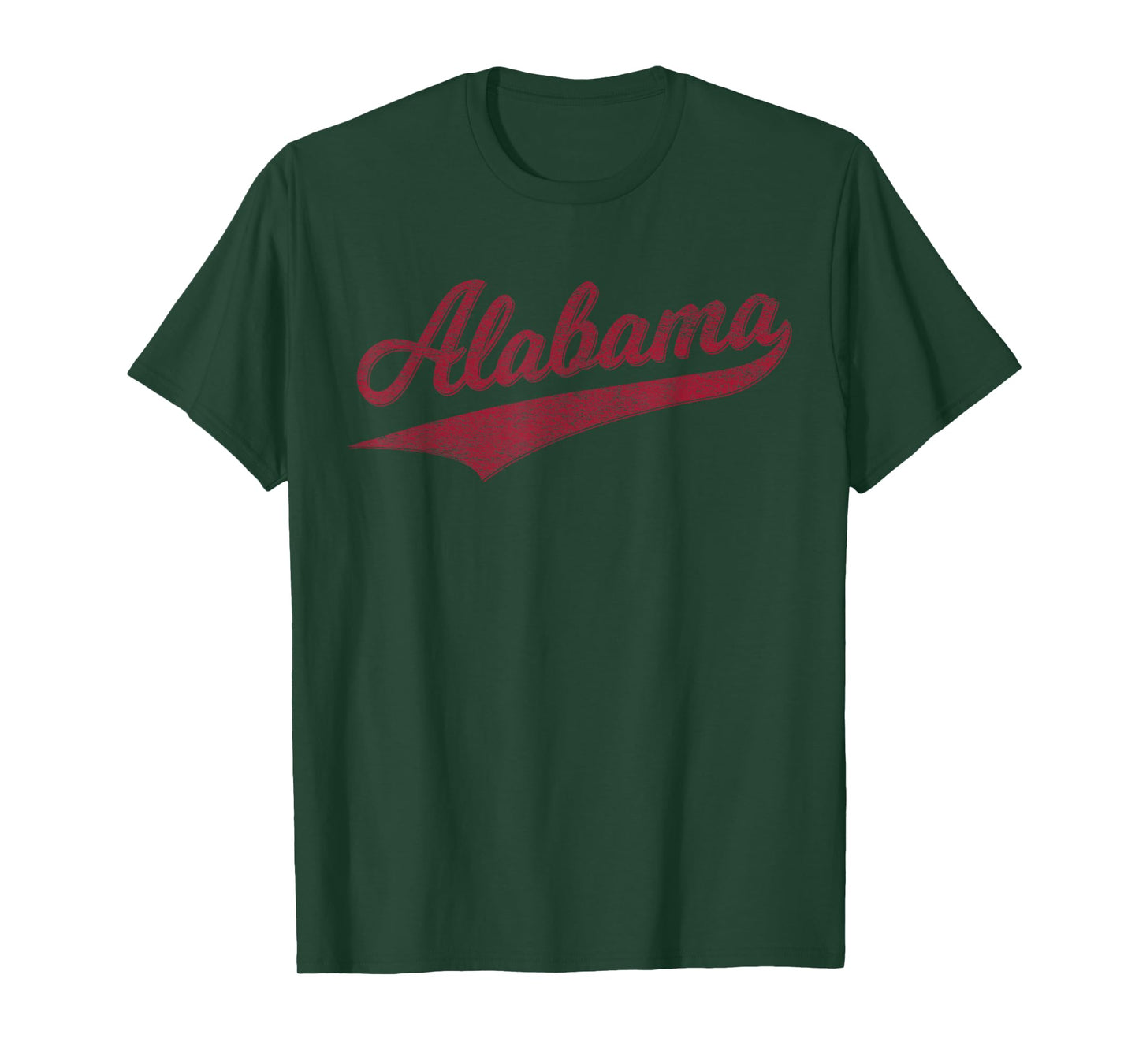 ALABAMA VARSITY SCRIPT CLASSIC SPORTS JERSEY STYLE T-Shirt