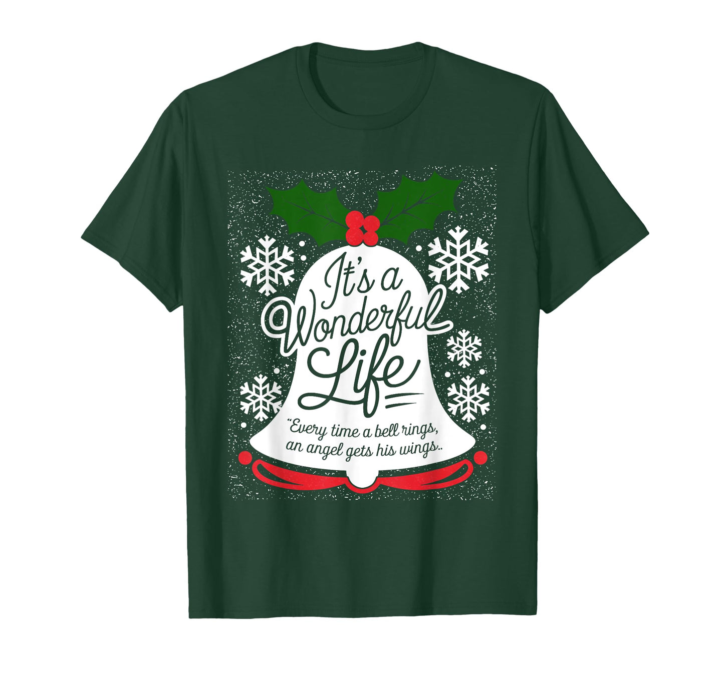 It's a Wonderful Life Everytime A Bell Rings Christmas Movie T-Shirt