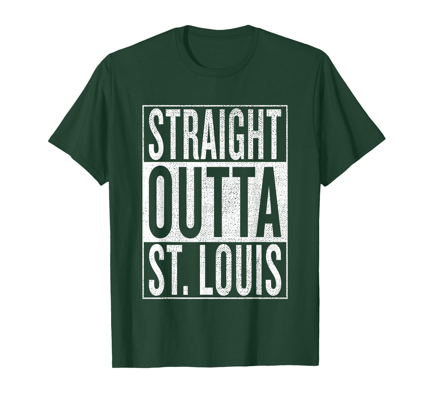 Straight Outta St. Louis Great Travel & Gift Idea T-Shirt T-Shirt