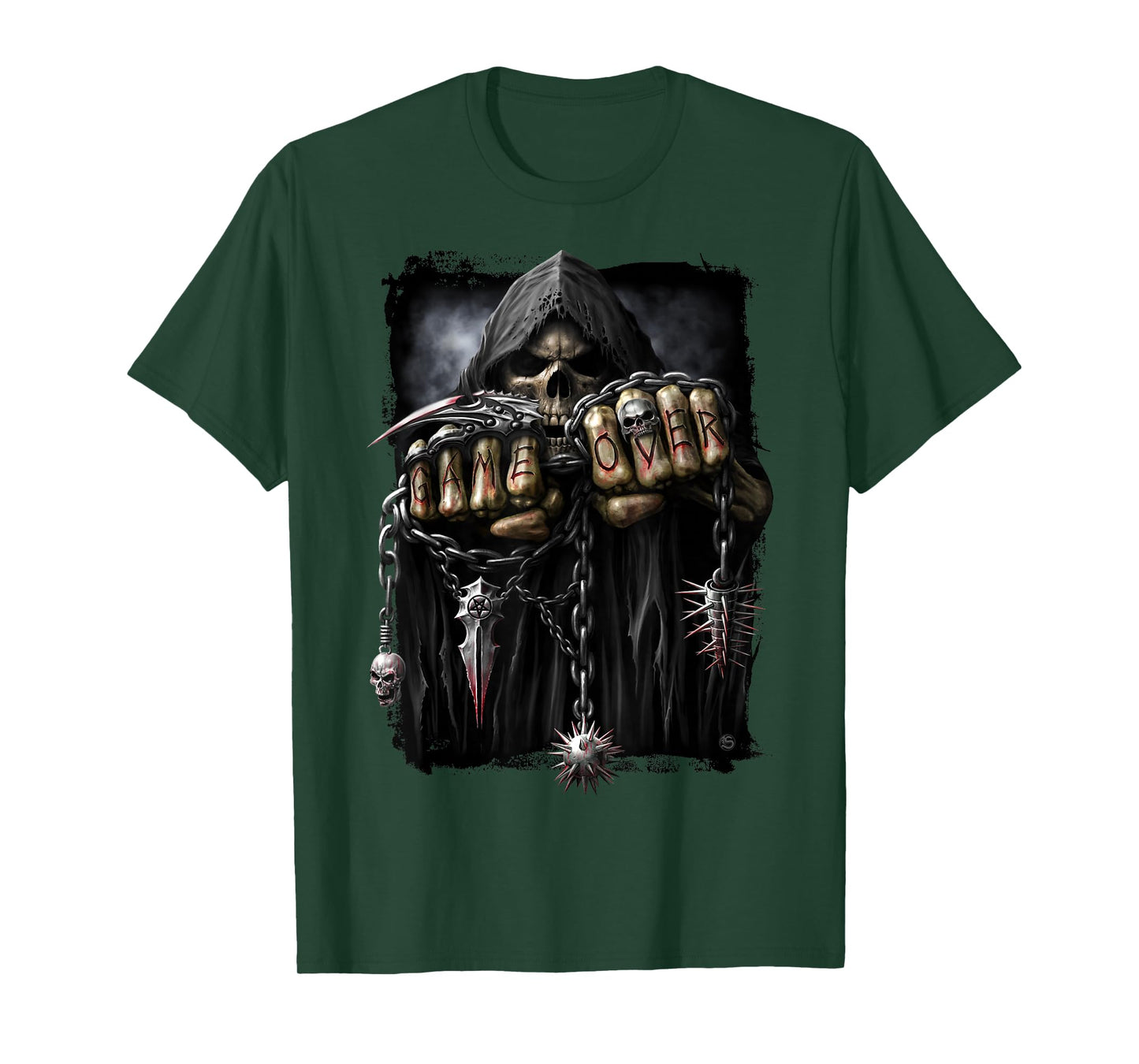 Spiral Original - Game Over - Gothic Reaper T-Shirt