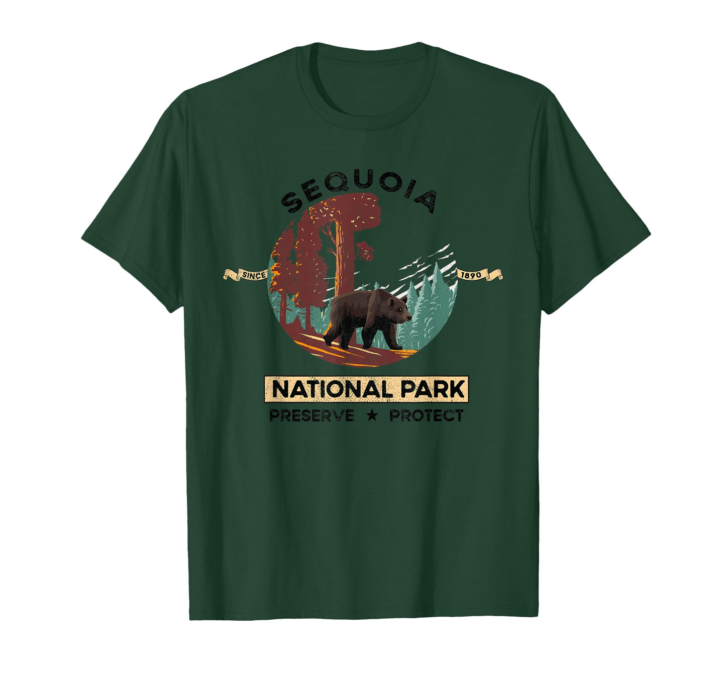 California National Park Tshirt Sequoia National Park T-Shirt