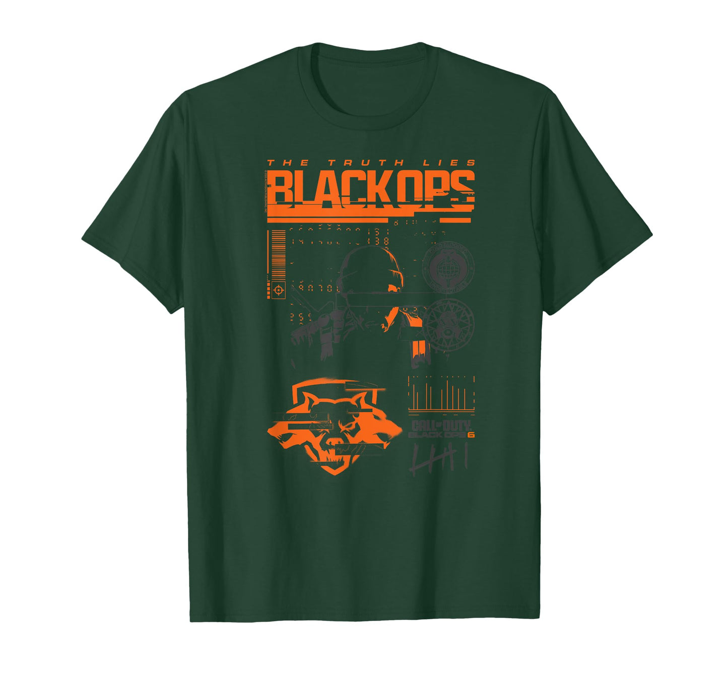 Call of Duty Black Ops 6 Collage Video Game T-Shirt