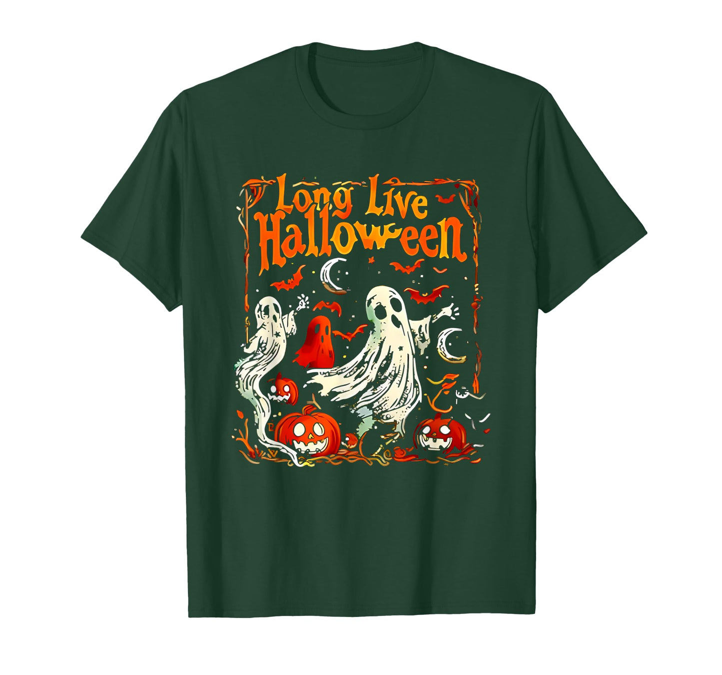 Long Live Halloween Ghost T-Shirt