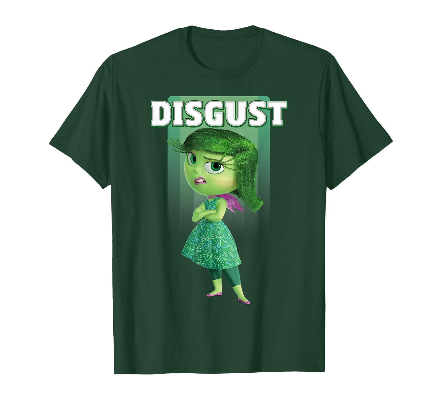 Disney Pixar Inside Out Disgust Portrait T-Shirt