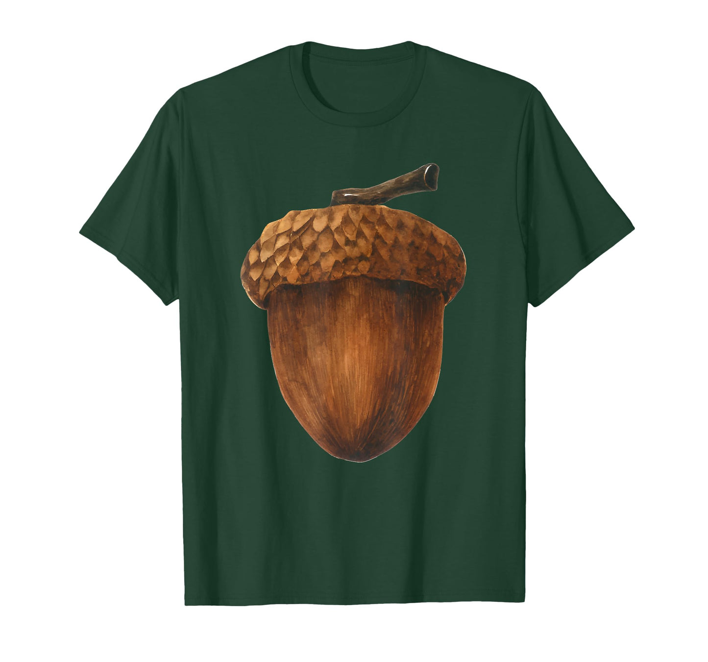 Big Acorn Costume Cute Easy Food Halloween T-Shirt
