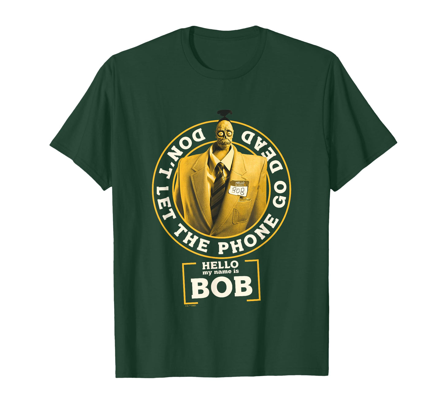 Beetlejuice Beetlejuice Don't Let The Phone Go Dead Bob T-Shirt