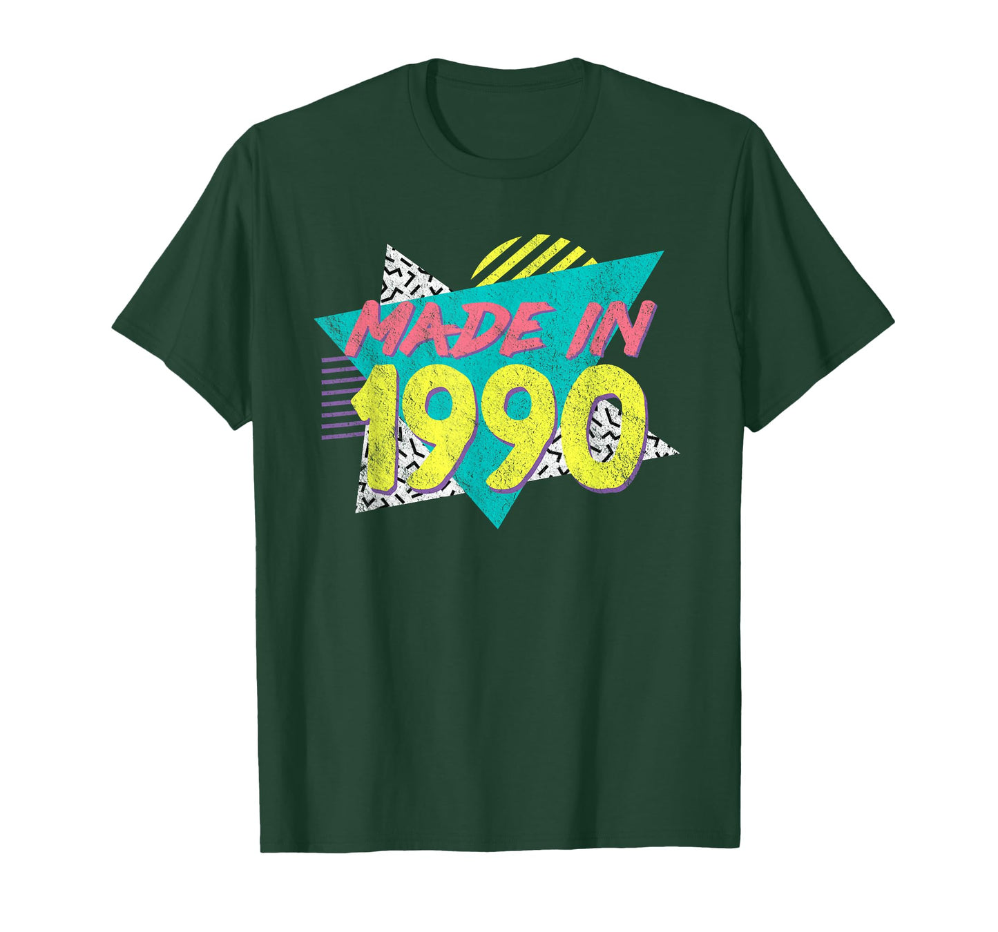 Made in 1990 Retro Vintage 35th Birthday T-Shirt