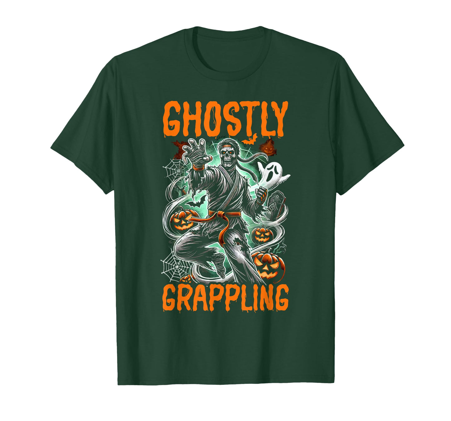 MMA Halloween Martial Arts Martial Artist Trick Or Treat T-Shirt