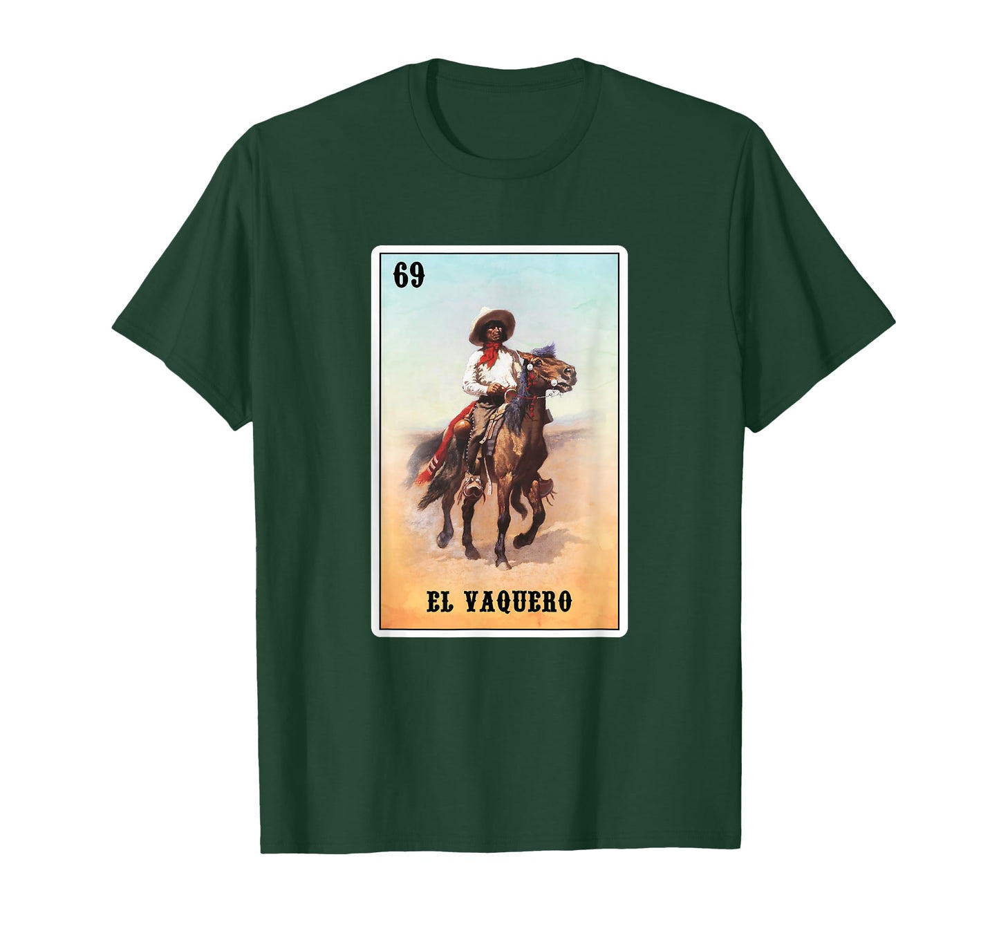 Vintage Mexican El Vaquero - Mexico Rodeo Cowboy T-Shirt