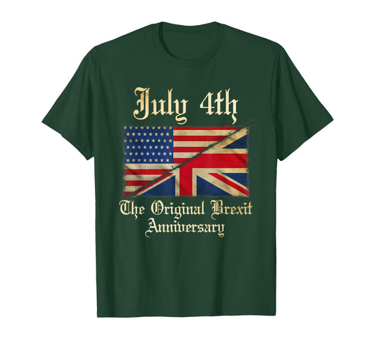 Happy Treason Day Ungrateful Colonial July 4th British Humor Women Men T-Shirt