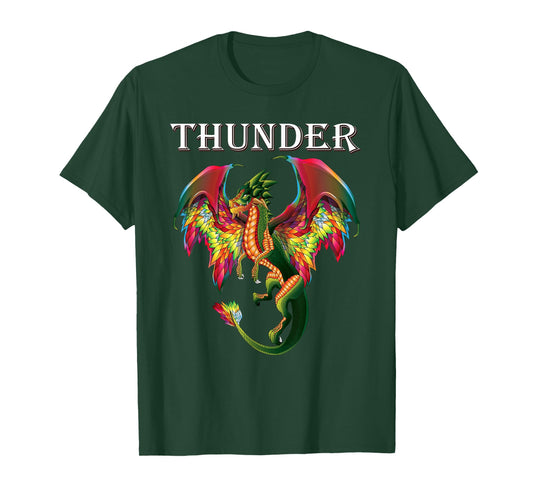 Imagine You Are A Thunder Dragon Breathing Fire With Wings T-Shirt