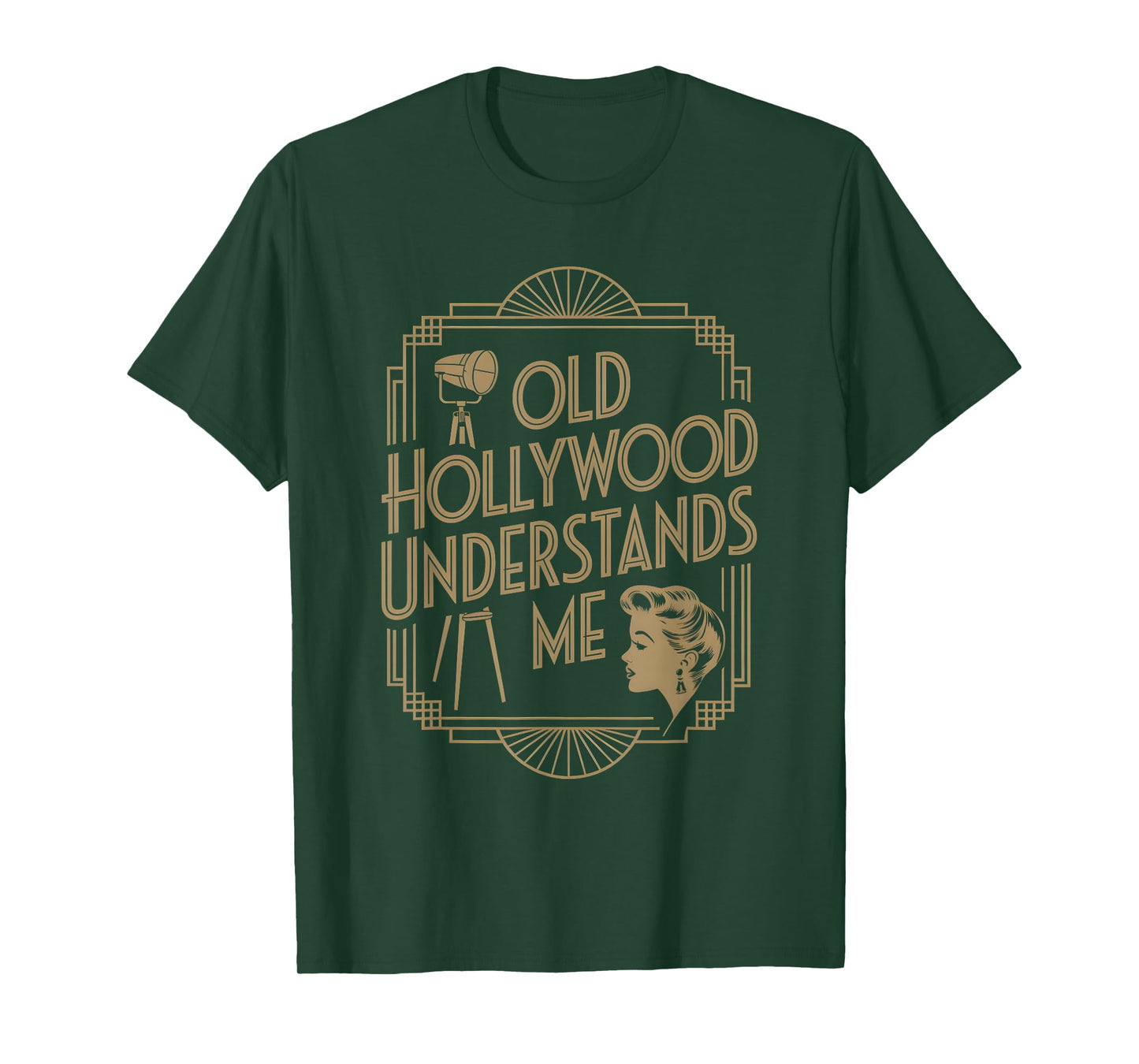 Retro Movie Filmmaker Old Hollywood Understands Me T-Shirt
