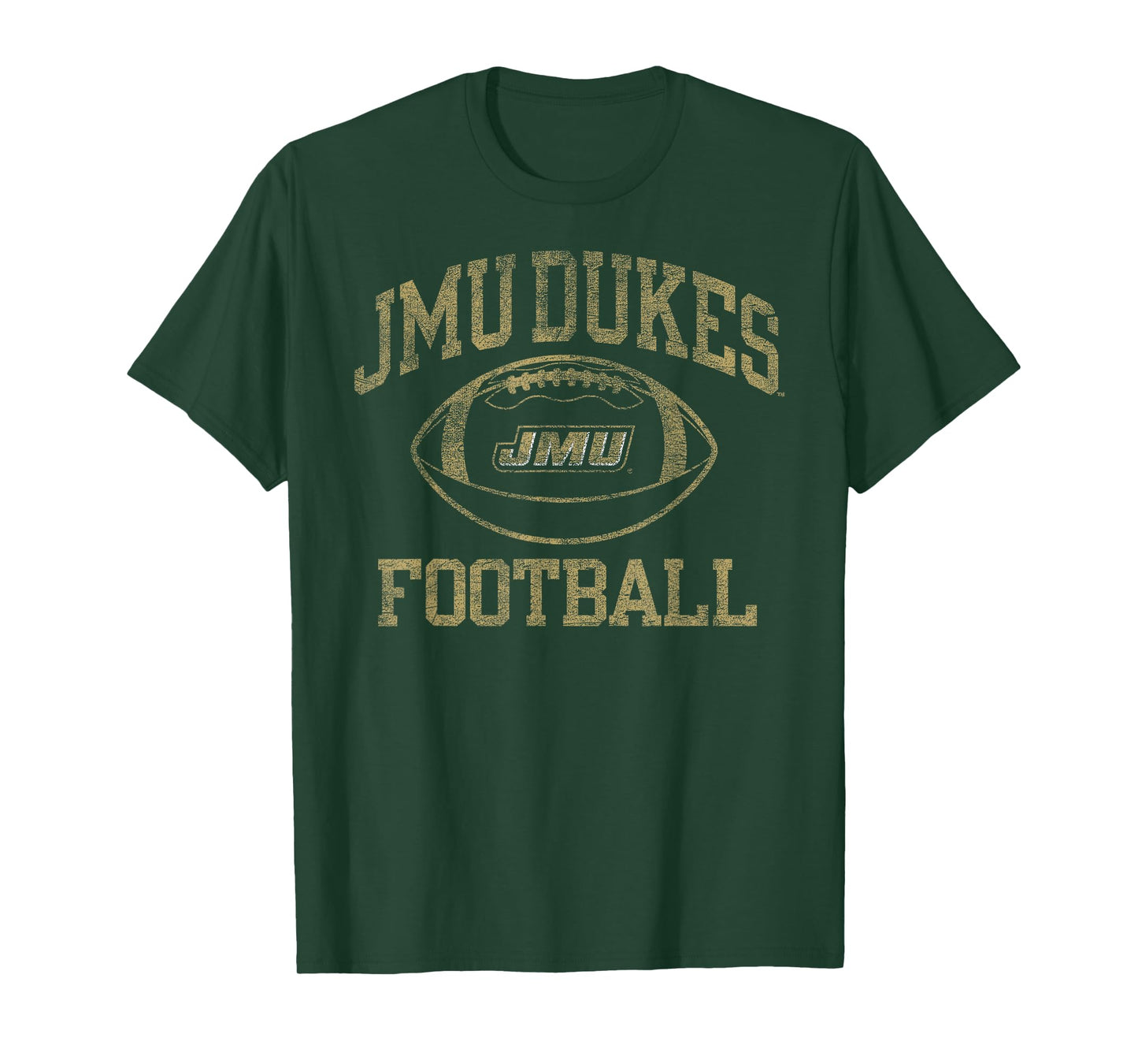 James Madison Dukes Football Intensity Vintage Purple T-Shirt