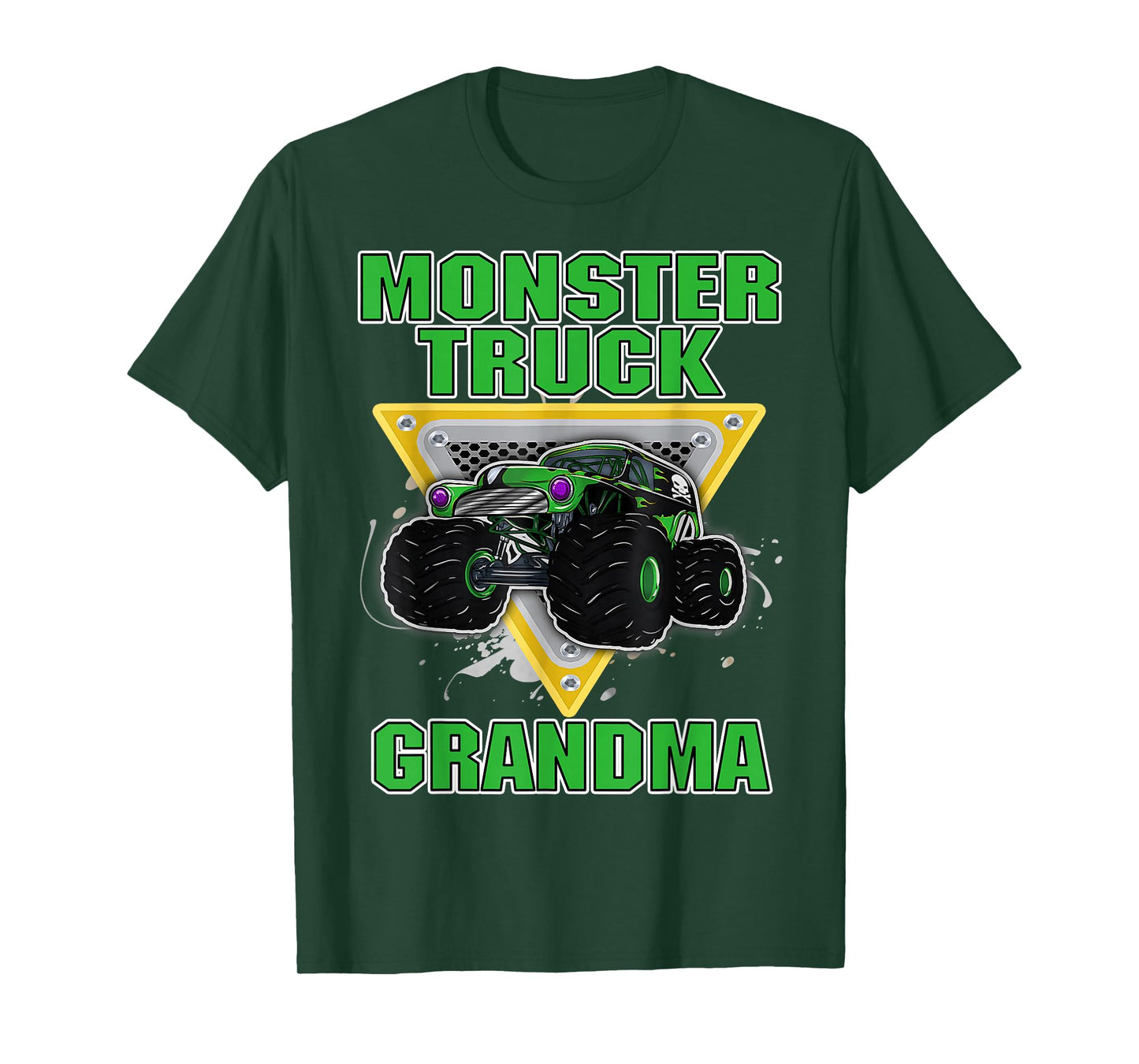 Monster Trucks GRANDMA Grandmother Truck Lover Truck Fans T-Shirt