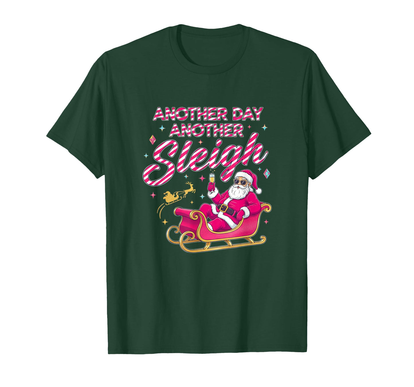 Another Day, Santa Sleigh T-Shirt