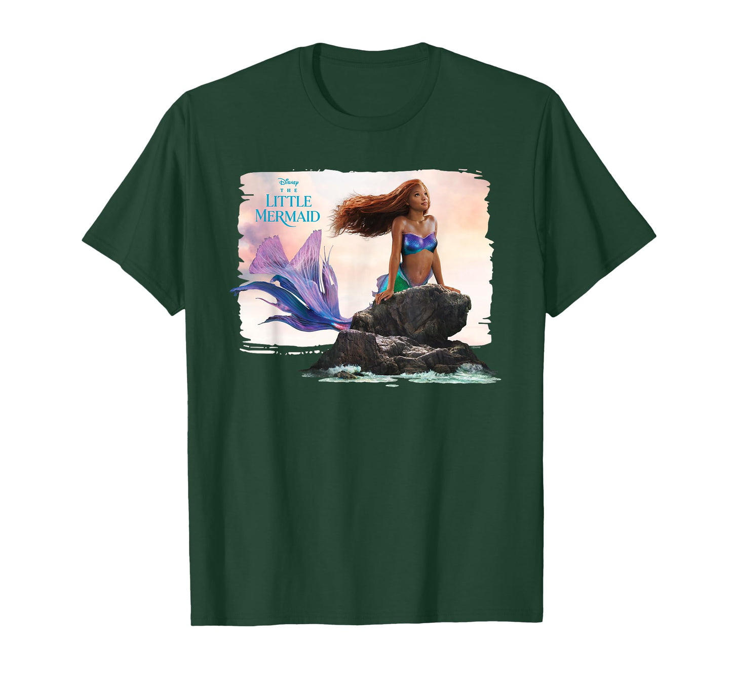 Disney The Little Mermaid Ariel Live-Action Movie Sea Rock T-Shirt