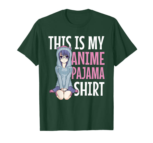This is My Anime Pajama Shirt - Pajamas for Teen Girls Gift T-Shirt