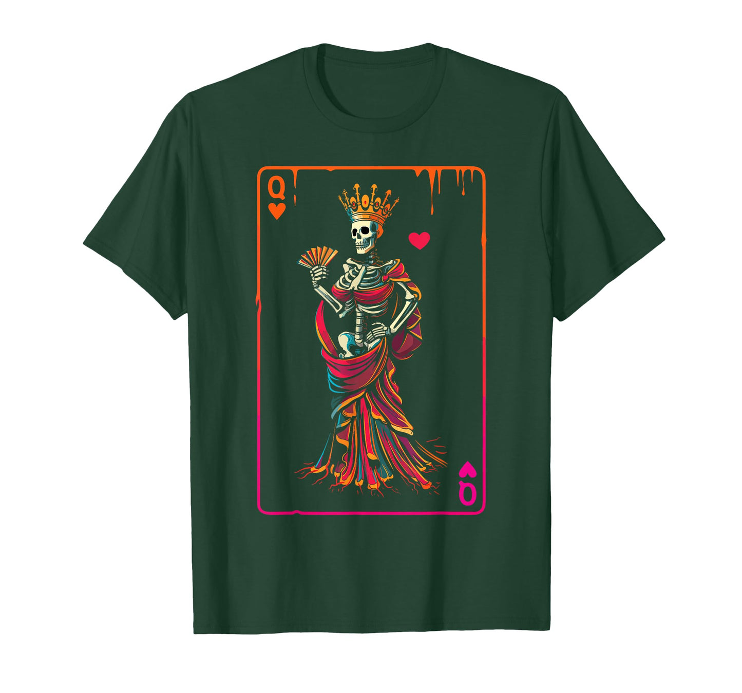 Queen of Hearts Halloween Costume Valentines Card Couple Set T-Shirt