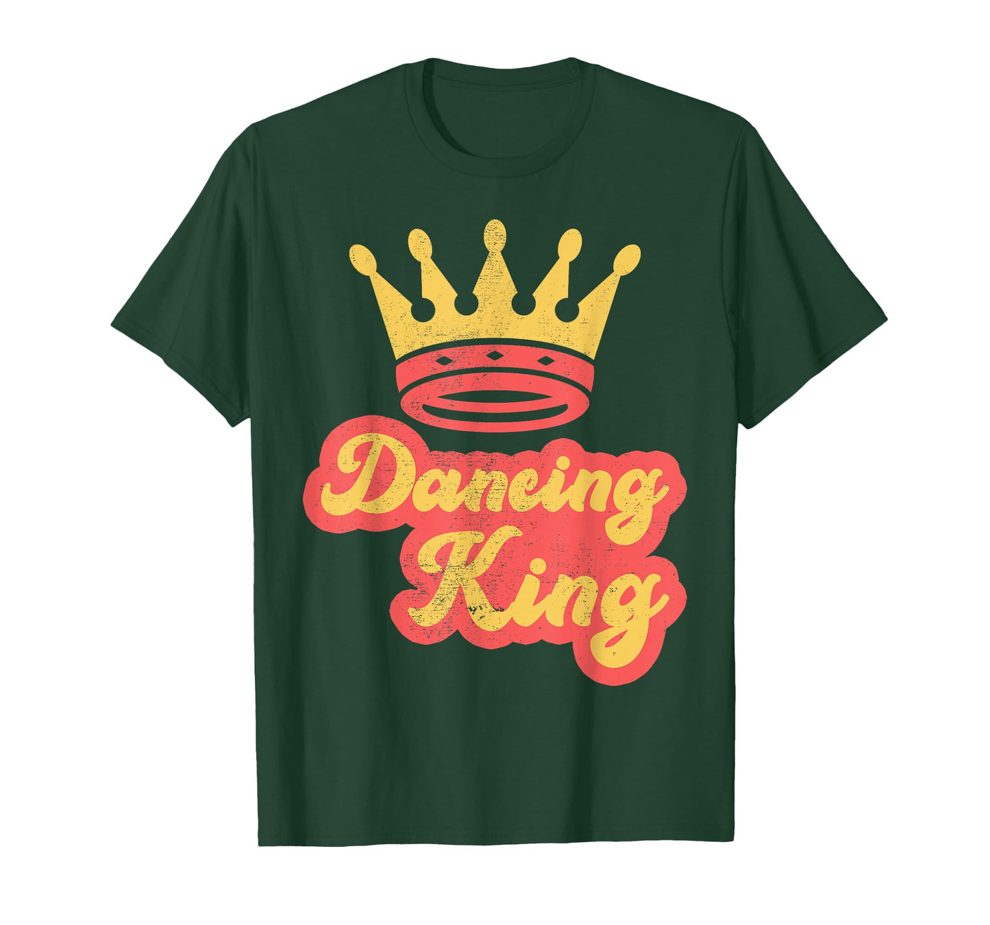 Dancing King Vintage Retro 70s Dancing T-Shirt