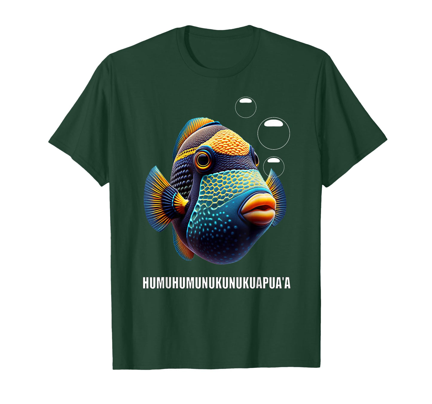 Humuhumunukunukuapua'a Hawaiian Reef Triggerfish Hawaii T-Shirt