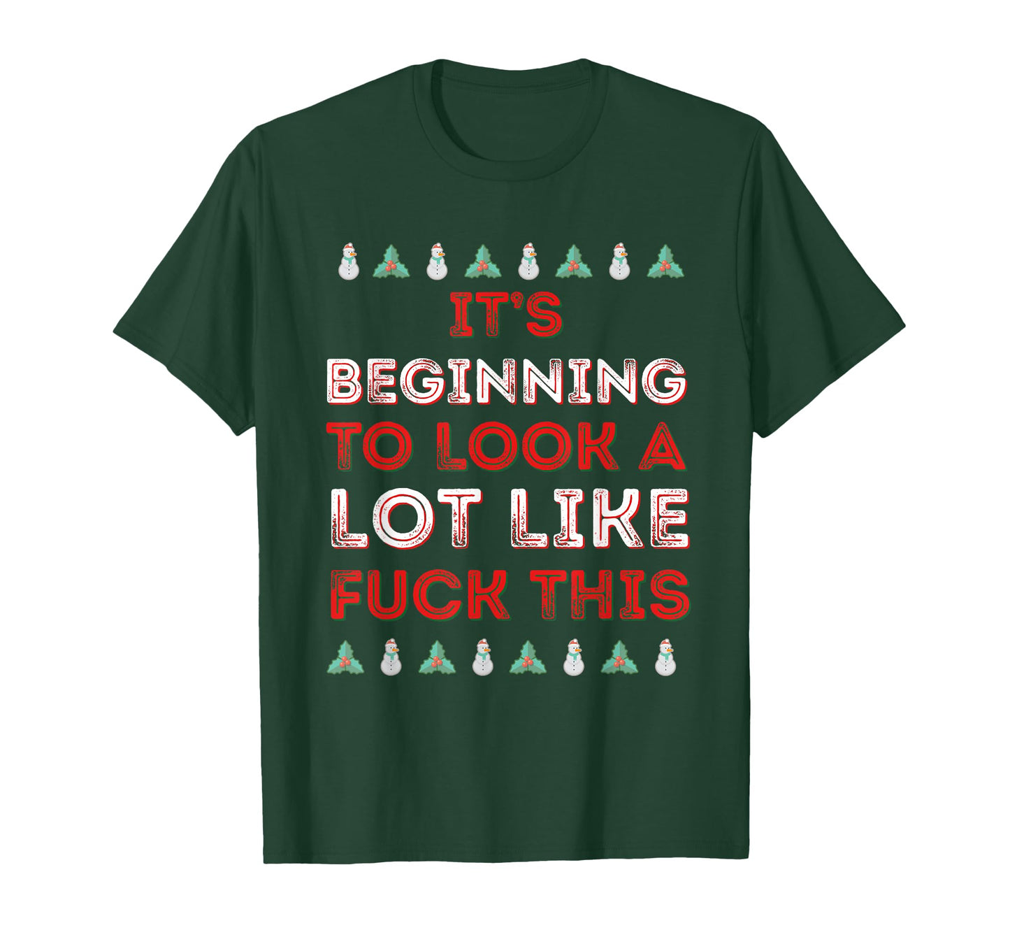 Start looking Fuck This Funny Anti-Christmas T-Shirt