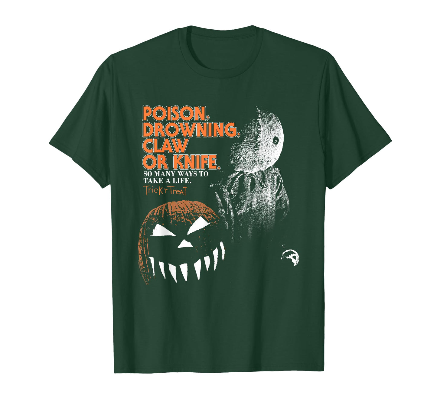 Trick 'r Treat Sam and Pumpkin Rhyme Halloween Horror Movie T-Shirt