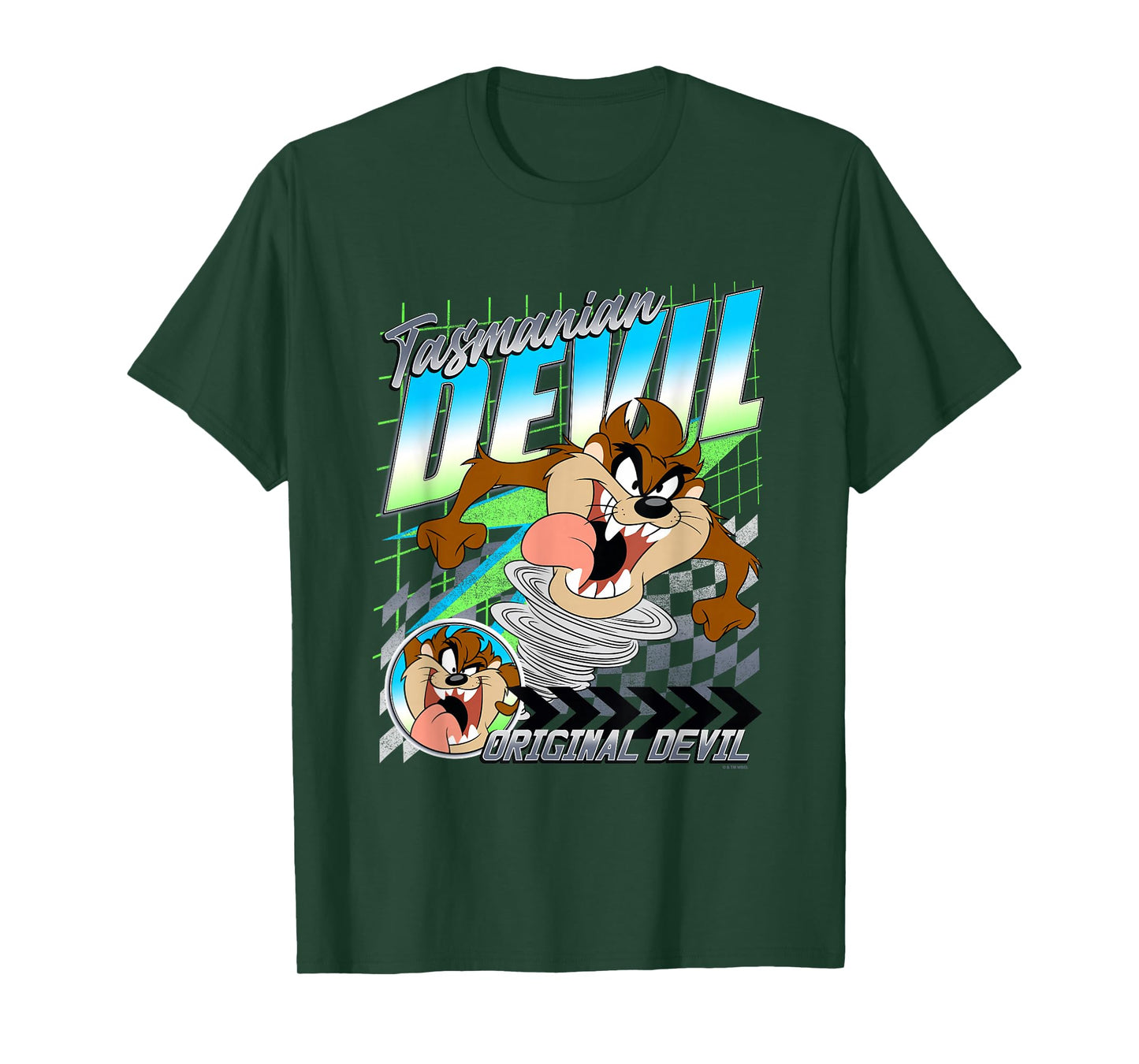 Looney Tunes Tasmanian Devil Original Devil Poster T-Shirt