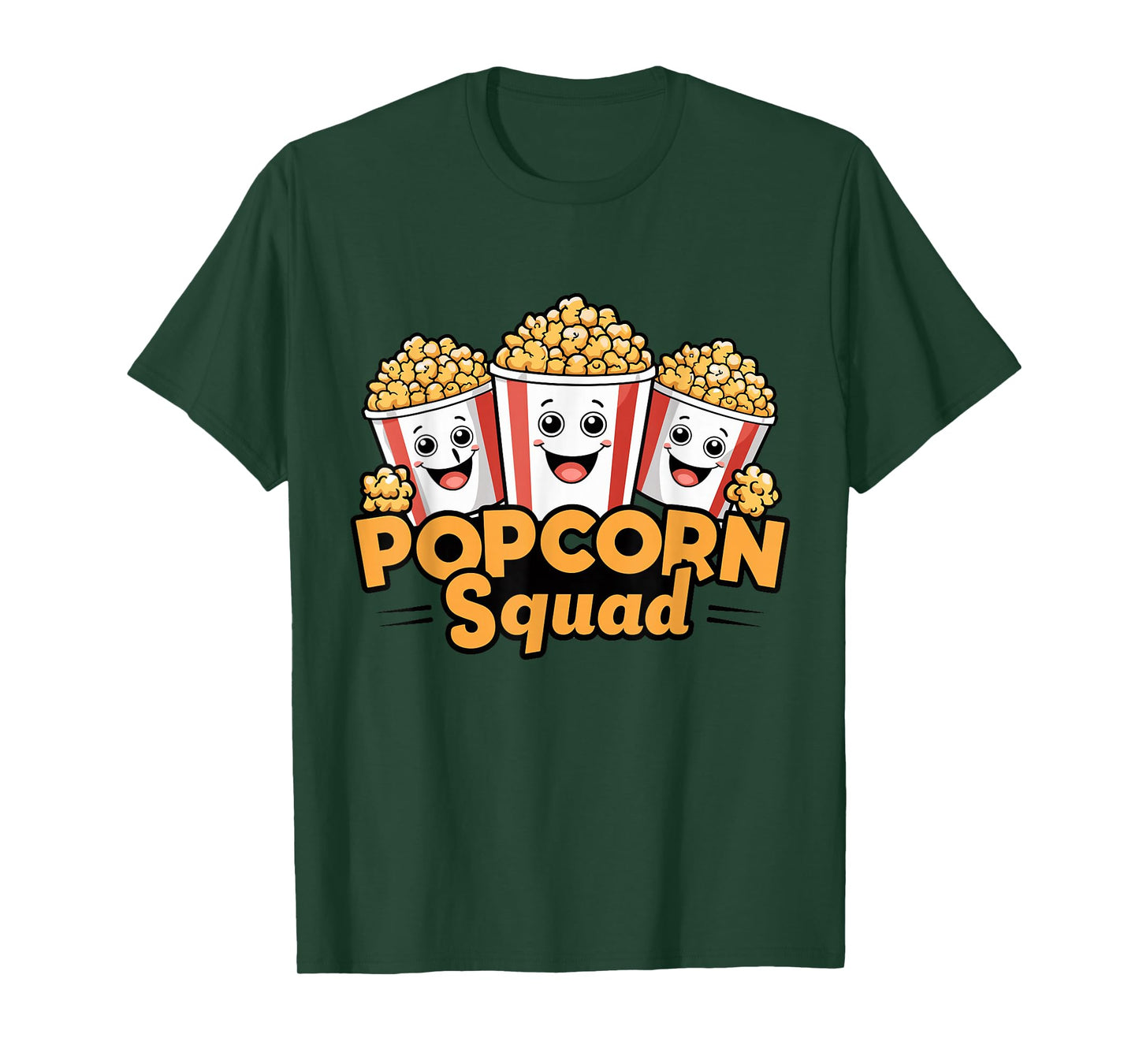 Popcorn Squad Funny Cinema Movie Film Food Snack | Popcorn T-Shirt