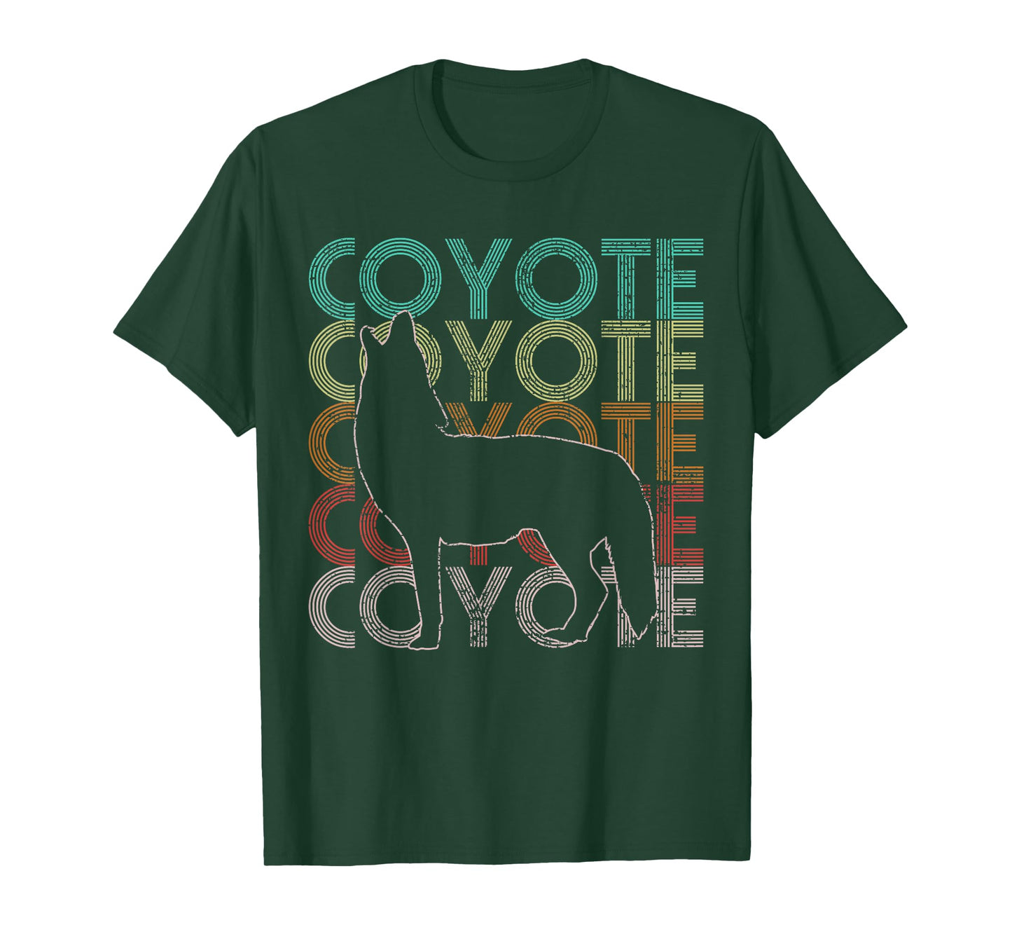 Coyote Retro Vintage T-Shirt