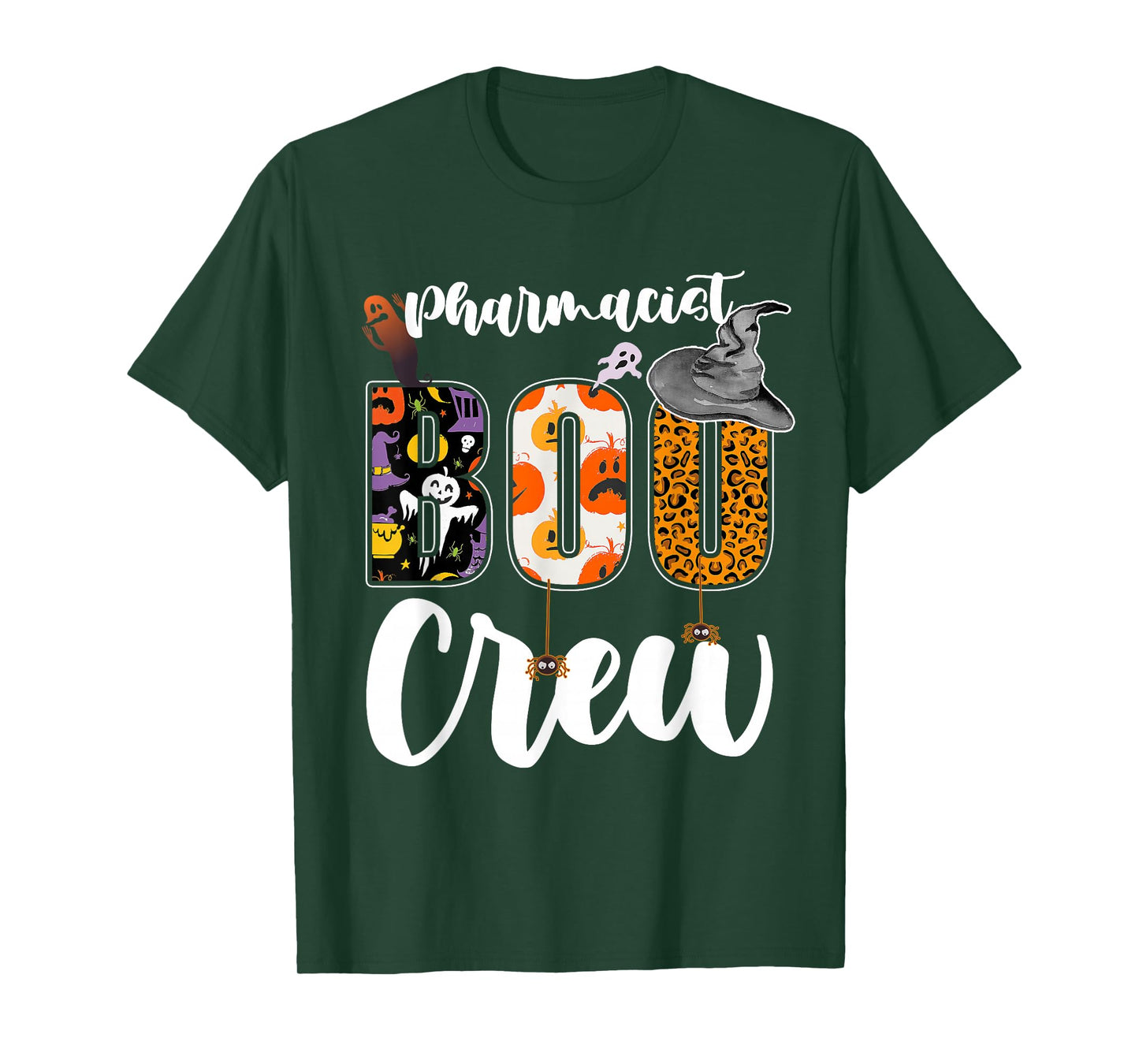 Pharmacist Boo Crew Halloween Match Pharmacy T-Shirt
