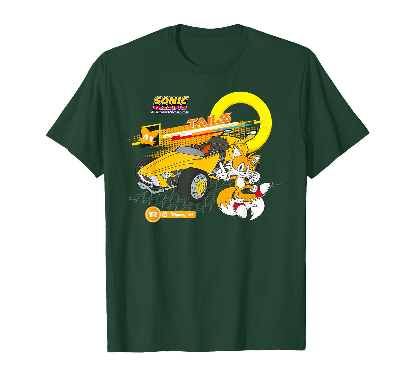 Sonic Racing CrossWorlds - Ready to Roll Tails T-Shirt