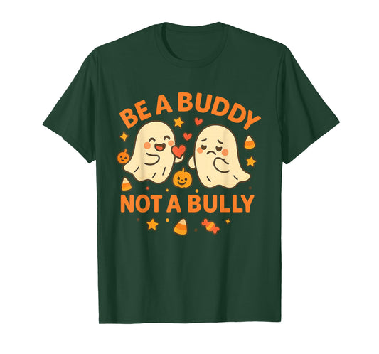Be A Buddy Not A Bully Ghosts Anti Bullying Unity Day Kids T-Shirt