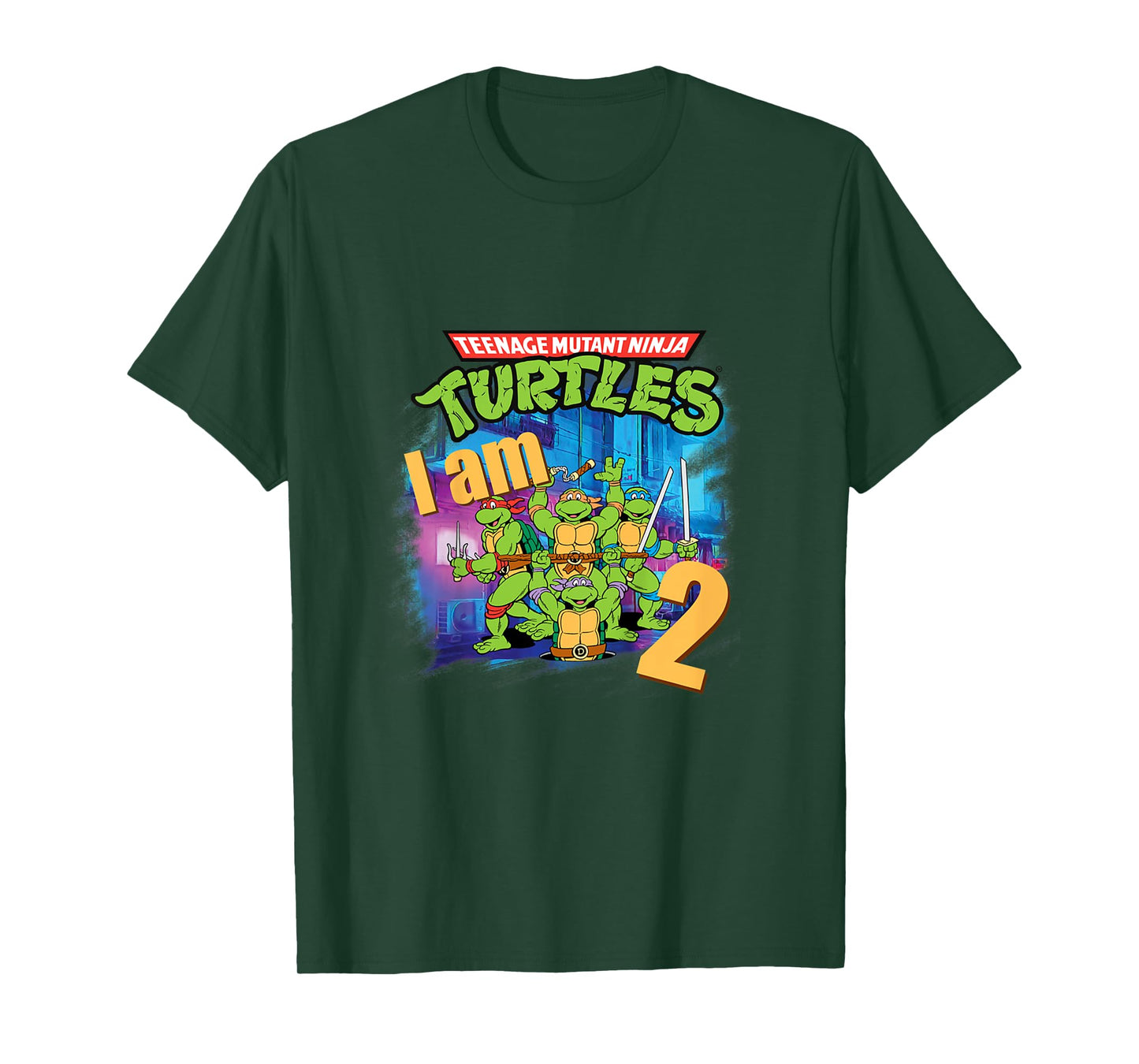 Mademark x Teenage Mutant Ninja Turtles - Kids Original Teenage Mutant Ninja Turtles Second Birthday 2 2nd T-Shirt