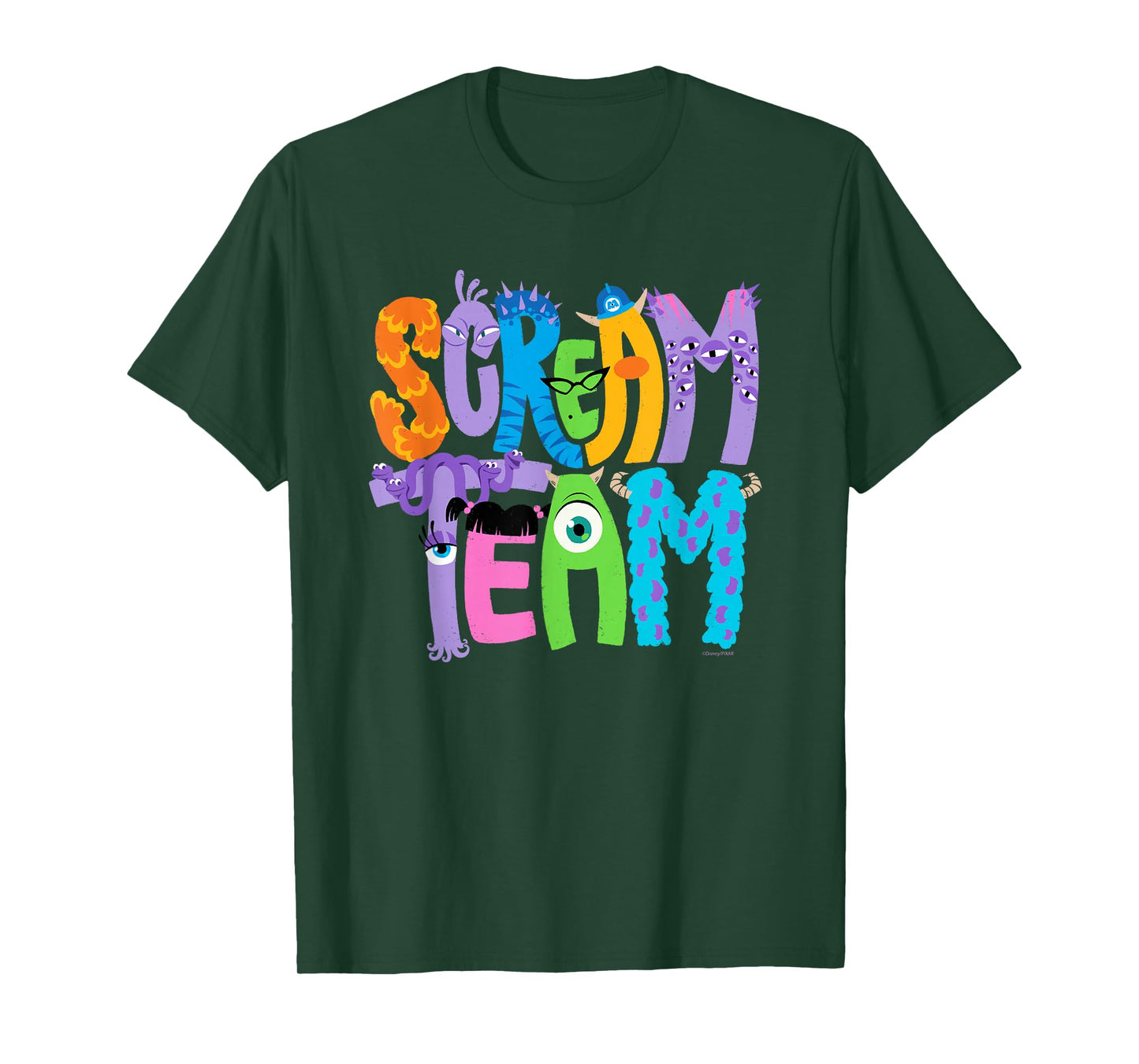 Disney and Pixar’s Monsters, Inc. Scream Team Halloween T-Shirt