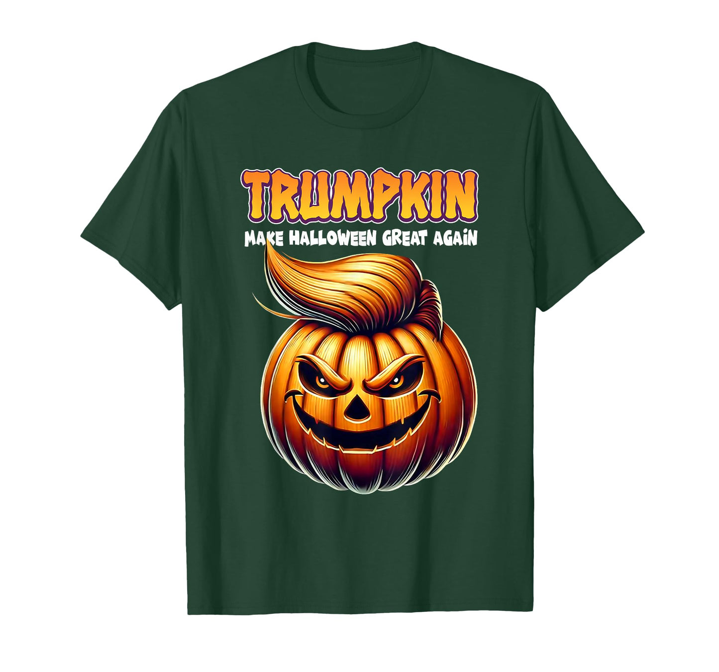 Trumpkin Make Halloween Great Again Trump Jack O Lantern T-Shirt