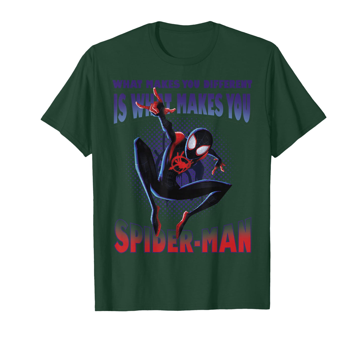 Marvel Spider-Man: Into The Spider-Verse What Makes You T-Shirt