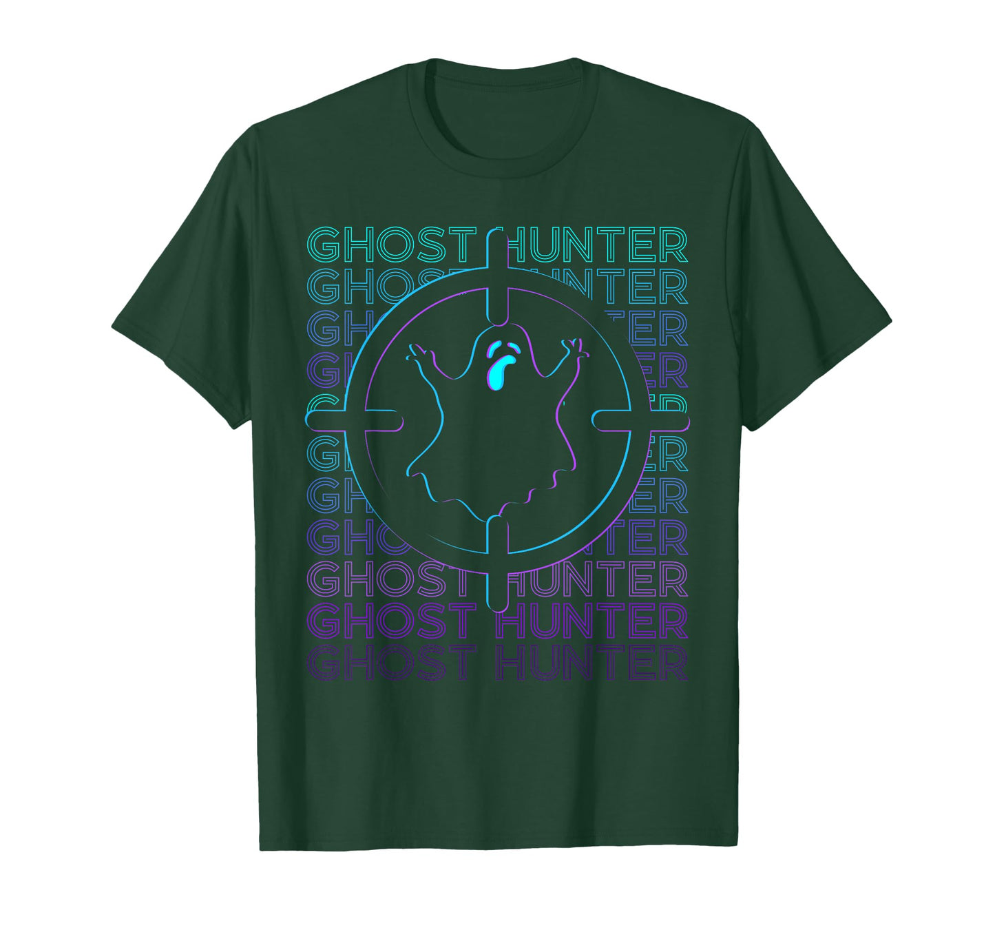 Ghost Hunter Ghost Hunting Retro T-Shirt