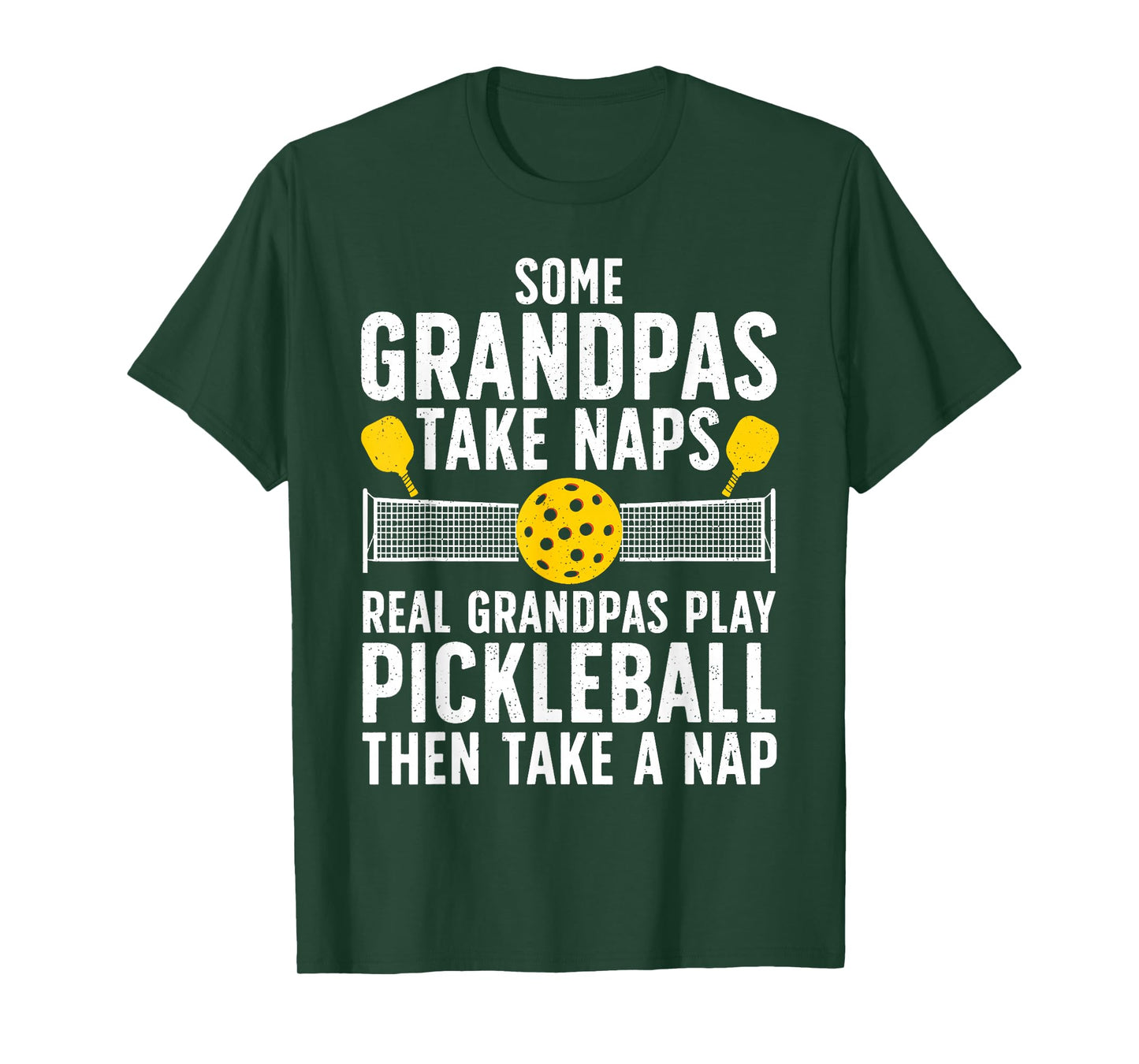 Cool Pickleball Men Grandpa Paddle Sport Pickleball Player T-Shirt