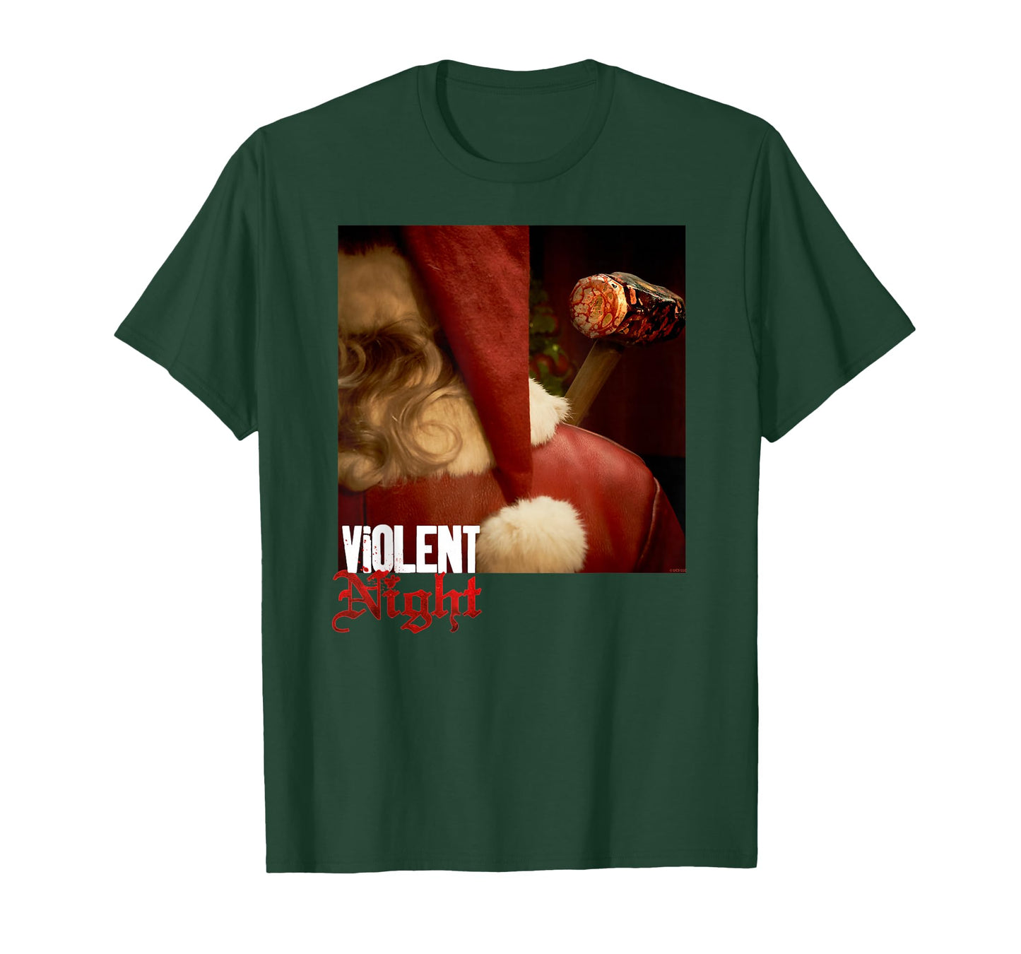 Violent Night Santa’s Back with Hammer T-Shirt