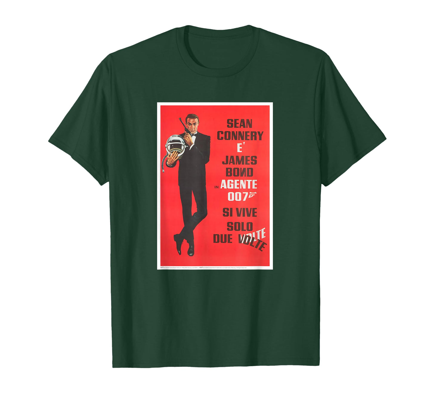 Official James Bond 007 You Only Live Twice T-Shirt