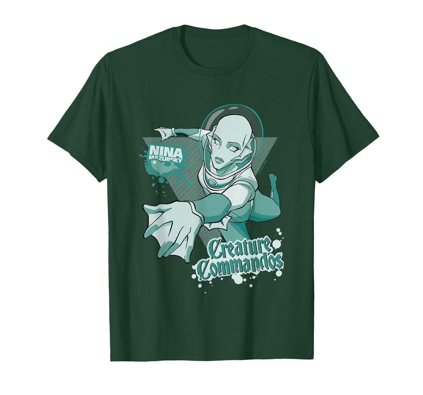 Creature Commandos Nina Mazursky Poster T-Shirt